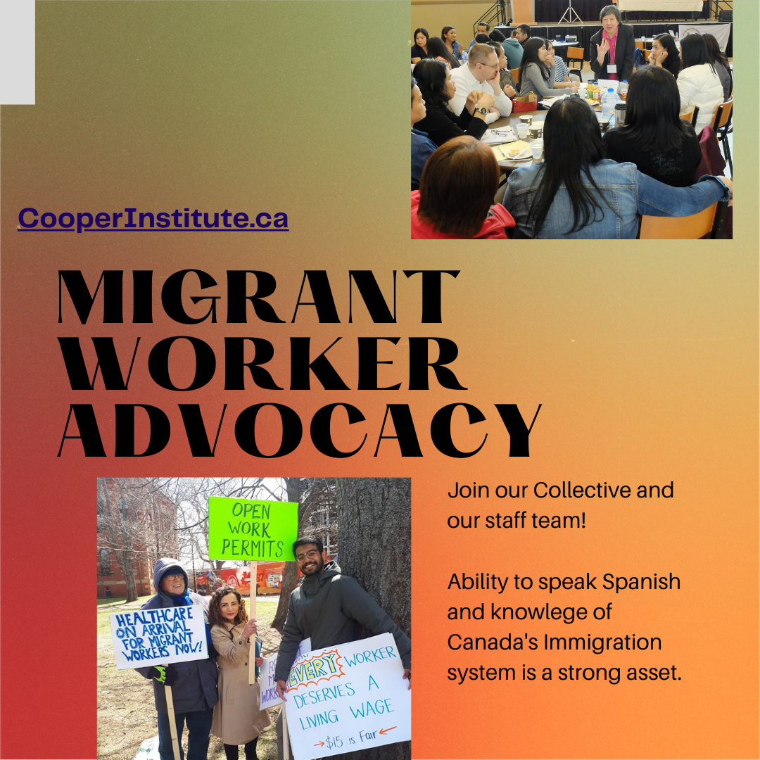 Migrant Worker Program Advocacy Cooper Institute